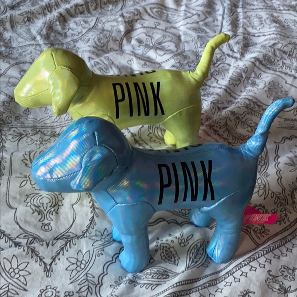 Pink Victoria secret dogs